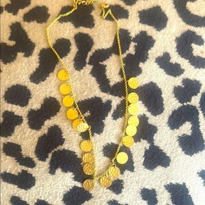 Gold Coin Necklace